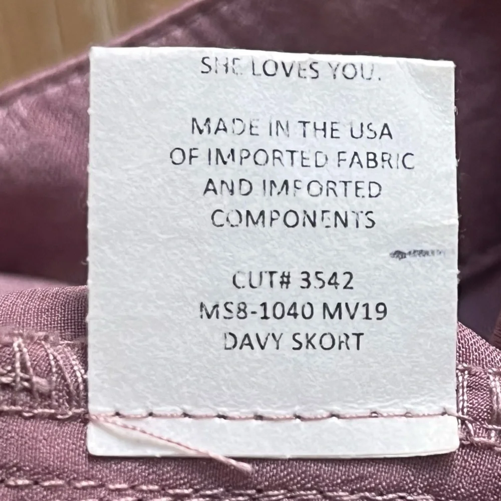 Show Me Your Mumu Davy Skort in dusty rose pink - Picture 12 of 14